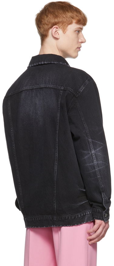 Jacka We11done Denim Jacket Svart | WD-DJ1-22-354-U-WB, 2