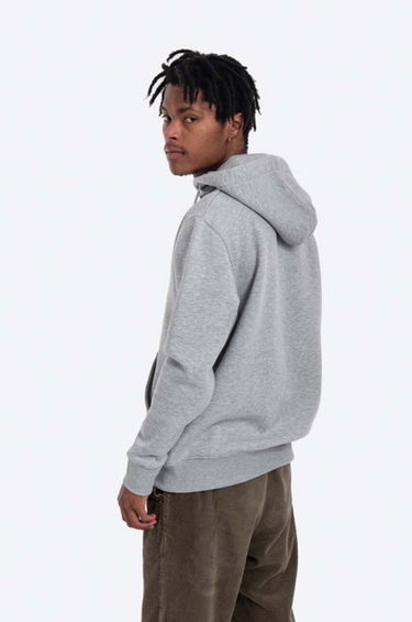 Sweatshirt Alpha Industries Alpha Industries Basic Small Logo Hoodie Grå | 196318-gry, 3