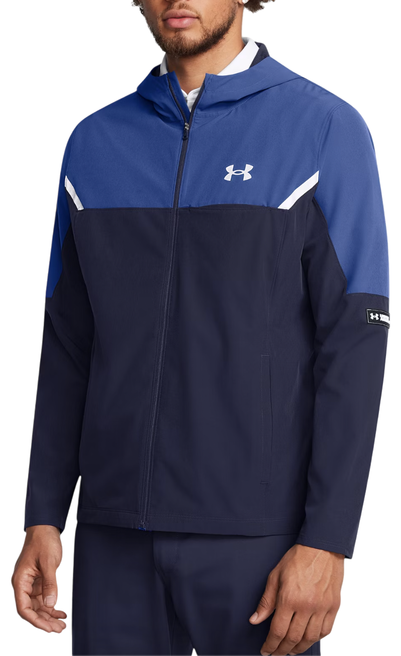 Vindjacka Under Armour Woven Utility Jacket Blå | 1389255-410