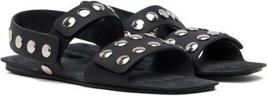 Smycke Khaite Khaite Boden Studded Leather Sandals Svart | F3086-930, 3