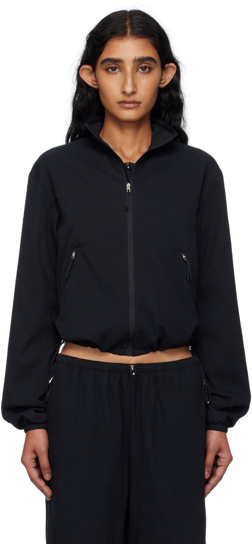 Jacka On Running Zendaya Edition Cropped Track Jacket Svart | 1WF31100553