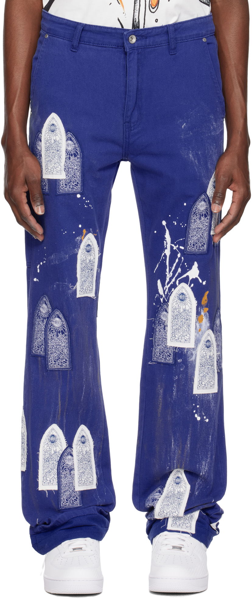 Jeans Who Decides War Who Decides War Painter Carpenter Jeans Blå | 1121080010SS25