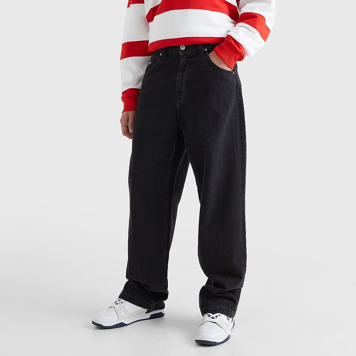 Jeans Tommy Hilfiger Aiden Baggy Pants Svart | DM0DM14827 1BZ, 0