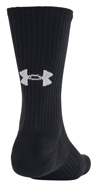 Strumpor Under Armour Under Armour UA TC 3 Crew Socks Svart | 1386311-001, 2