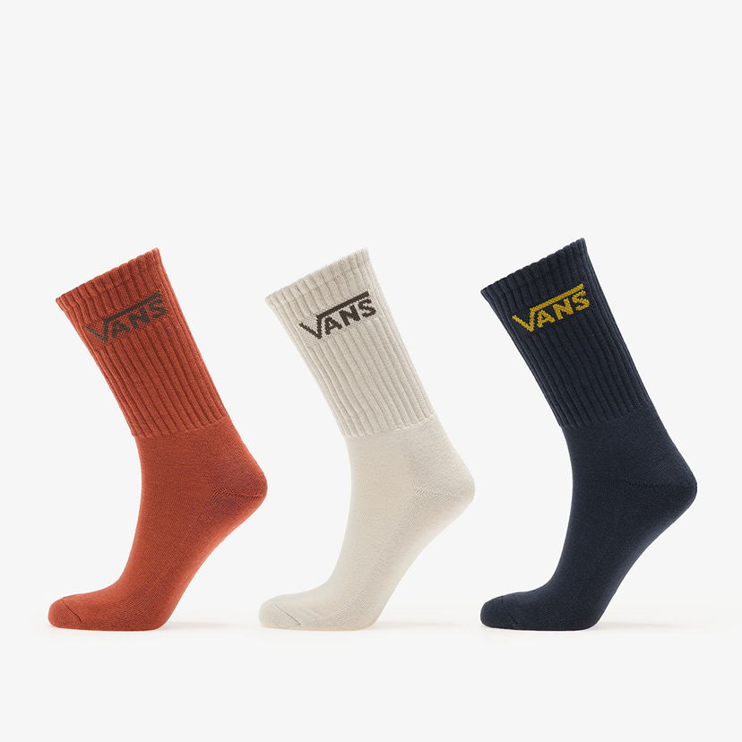 Strumpor Vans Vans Classic Crew Socks 3-Pack Flerfärgad | VN000QBVJDU1