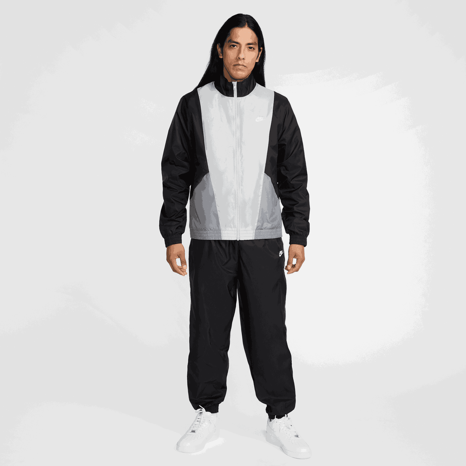 Träningsoverall Nike Club Woven Tracksuit Grå | HJ1985-010, 0