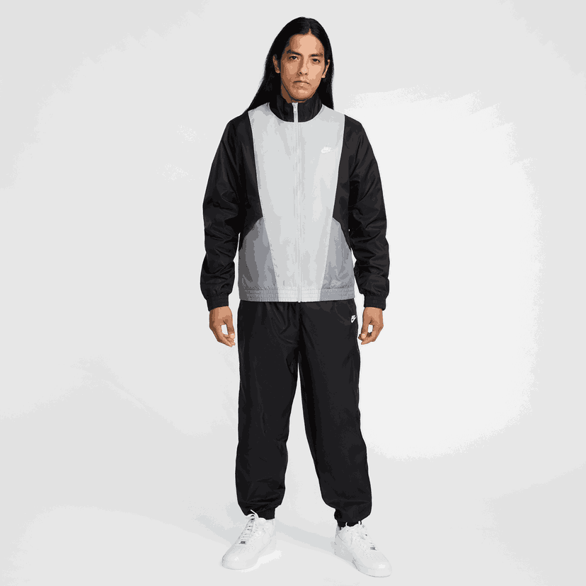 Träningsoverall Nike Club Woven Tracksuit Grå | HJ1985-010