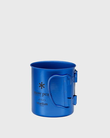 Heminredning Snow Peak Titanium Single 450 Anodized Mug Blå | MG-043BL-US, 3