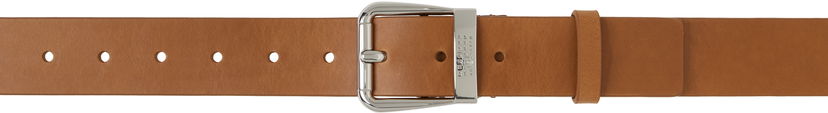 Bälten Maison Margiela MM6 Maison Margiela Vegetable Leather Belt Brun | SA6TP0022 P8328