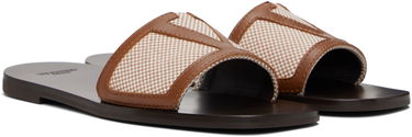 Tillbehör Valentino Valentino Garavani Viva Superstar Slide Sandals Brun | 6W2S0LK2JHB, 3