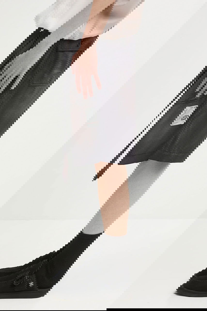 Shorts Maison MIHARA YASUHIRO Maison MIHARA YASUHIRO Aged Baker Shorts Svart | J14PT152, 1