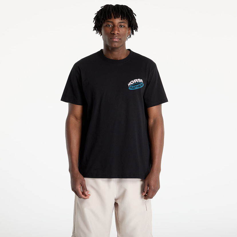 T-shirt Horsefeathers Horsefeathers Orbit T-Shirt Svart | SM1382A