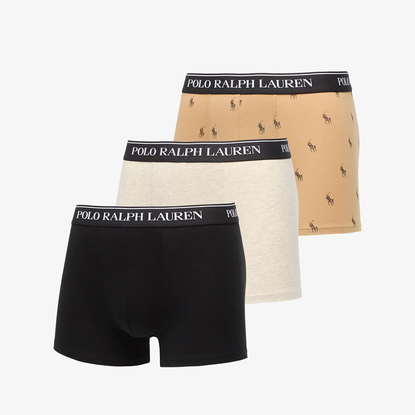 Boxare Polo by Ralph Lauren Polo Ralph Lauren Classic Stretch Cotton Trunk - 3 Pack Svart | 714830299171