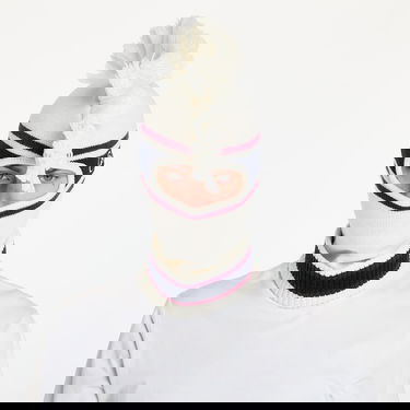 Mössa Ambush Fringe Knit Balaclava Tofu/ Tofu Universal Vit | BMLC001F24KNI0013131, 0