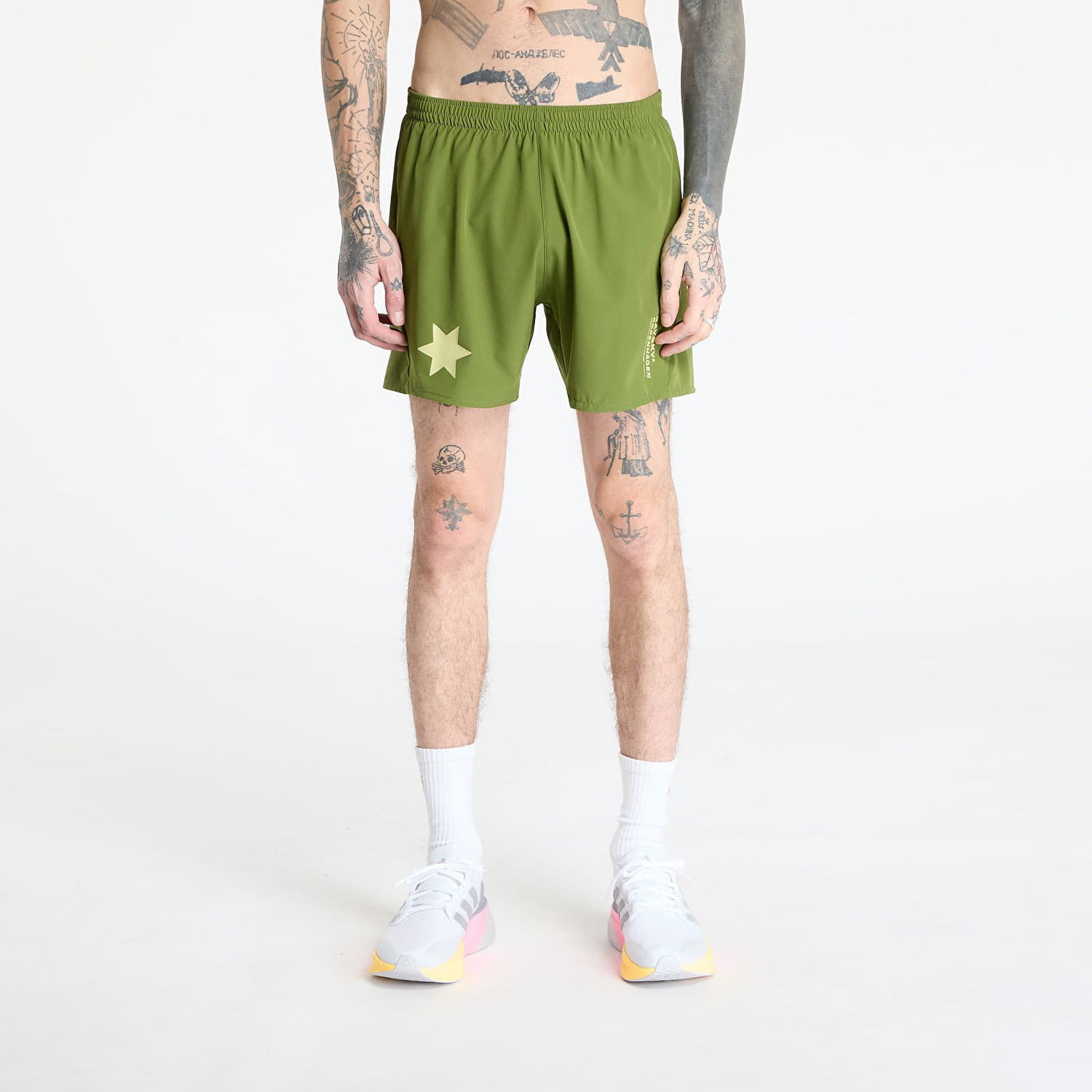 Shorts Saysky SAYSKY Statement Pace 5" Shorts Grön | NMRSH21C313, 0