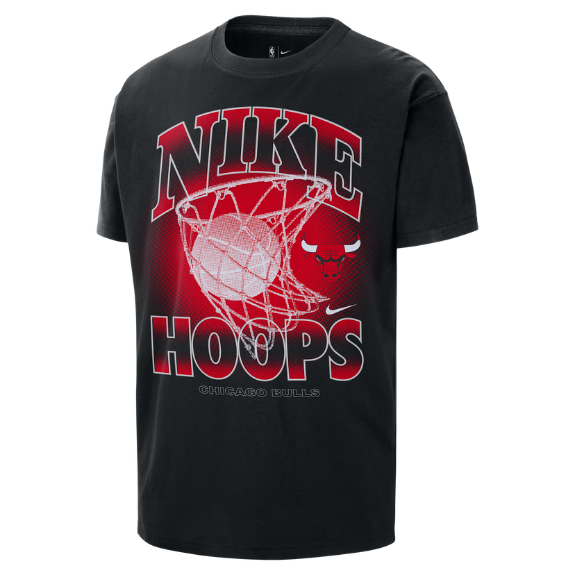 T-shirt Nike Chicago Bulls Courtside Max90 T-Shirt Svart | HQ1267-010