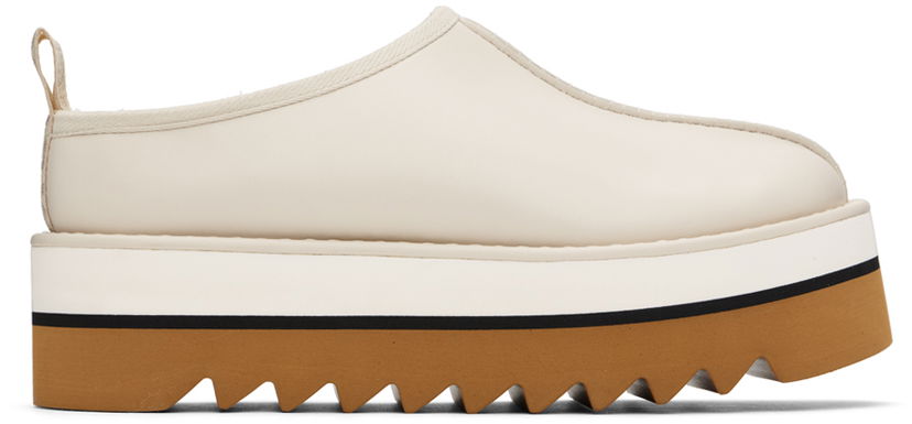 Sneakers och skor Stella McCartney Elyse Platform Slippers Vit | 810441E00193