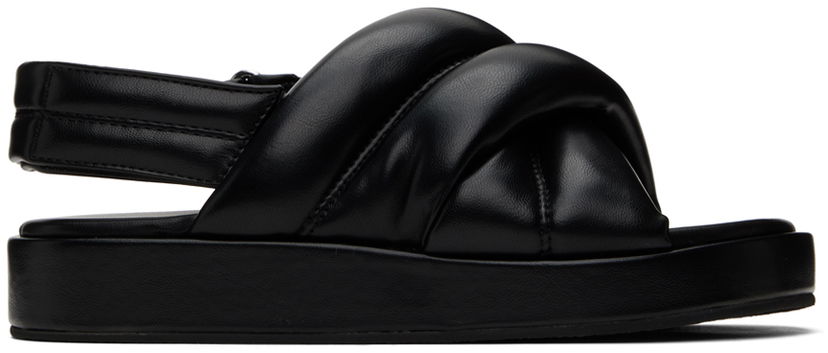 Klä STAND STUDIO Stand Studio Spencer Padded Slingback Sandals Svart | 62249-8250