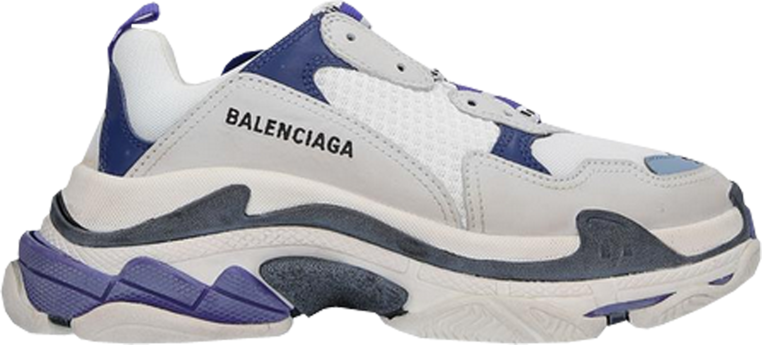 Sneakers och skor Balenciaga Triple S White Purple W Vit | 541641 W09OF 9095, 0