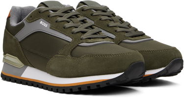 Sneakers och skor BOSS BOSS Embossed-Logo Grön | 50523221, 3