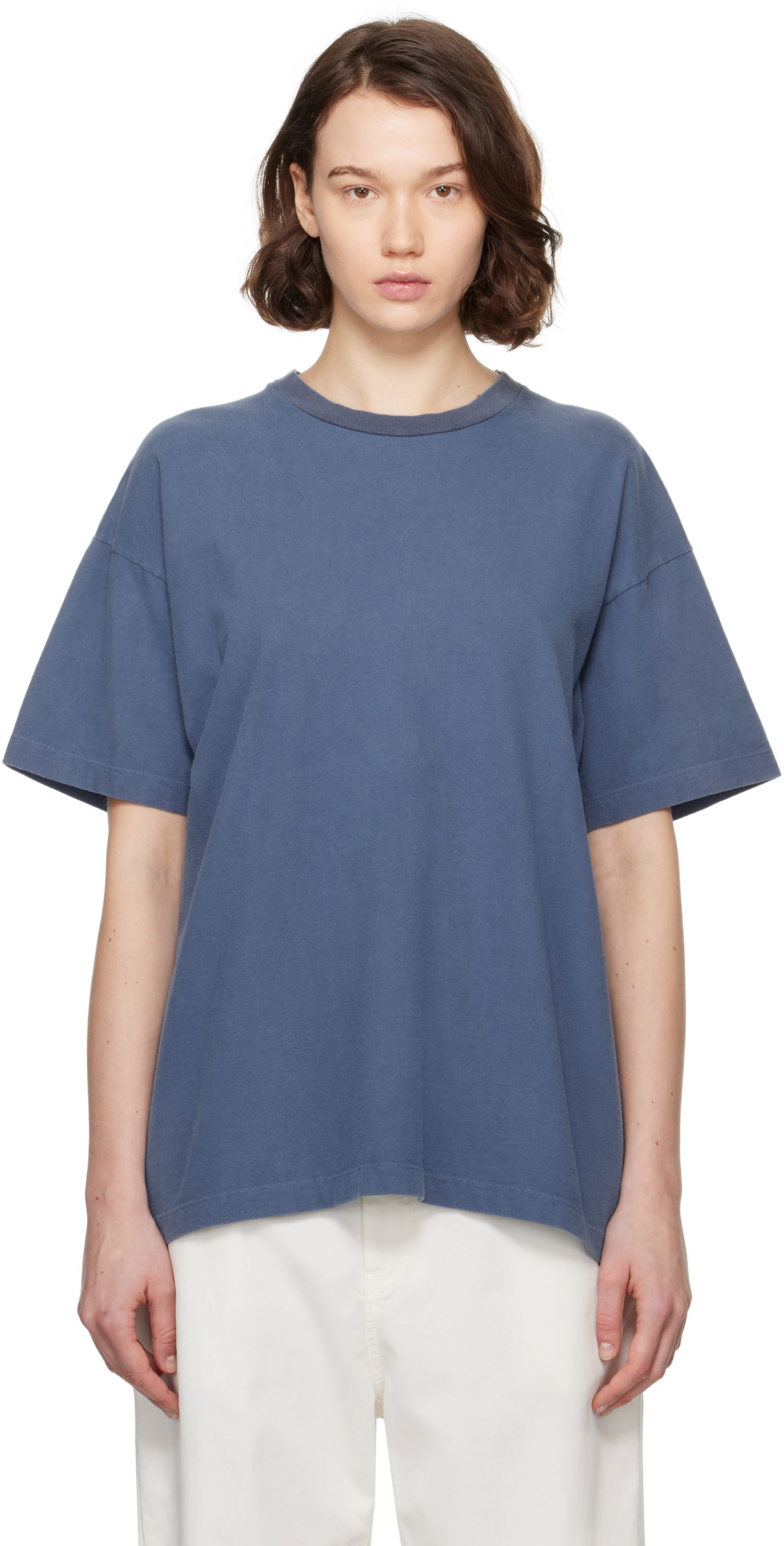 T-shirt The Row The Row Lavinia T-Shirt Blå | 9008-K526, 0