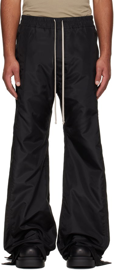 Träningsbyxor Rick Owens DRKSHDW Concordians Pusher Elastic Waist Wide-Leg Track Pants Svart | DU02E7393 NCV, 0