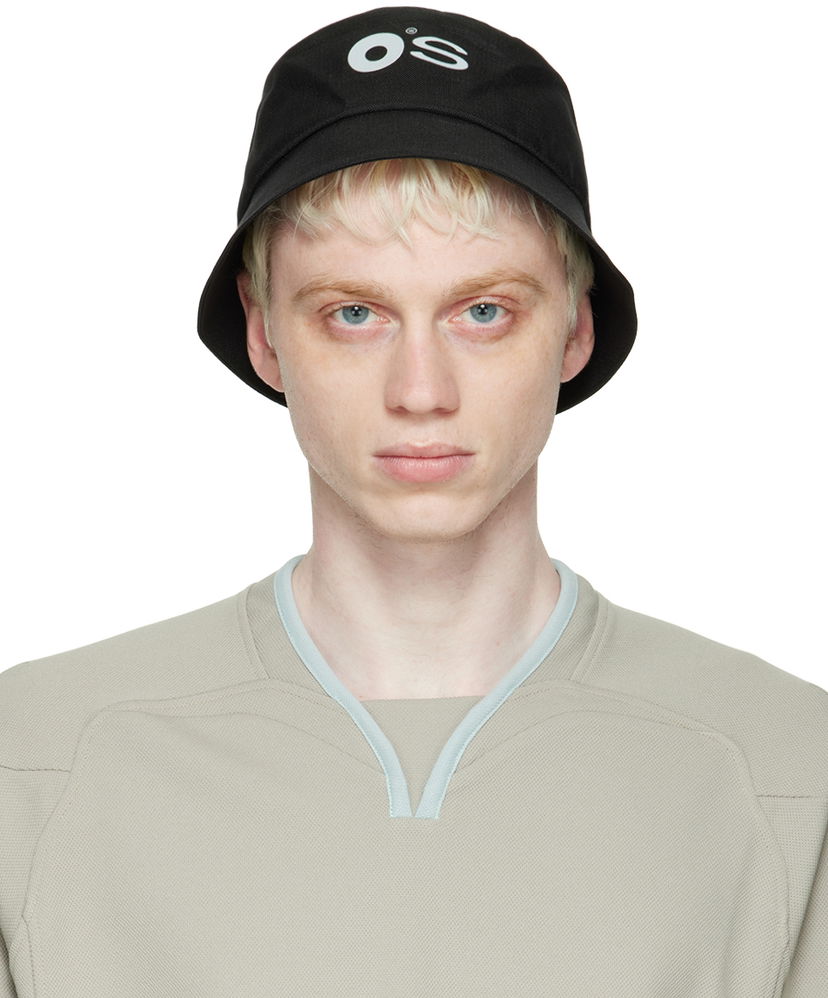 Hatt AFFXWRKS Onsite Black Logo Bucket Hat Svart | SS22AC04