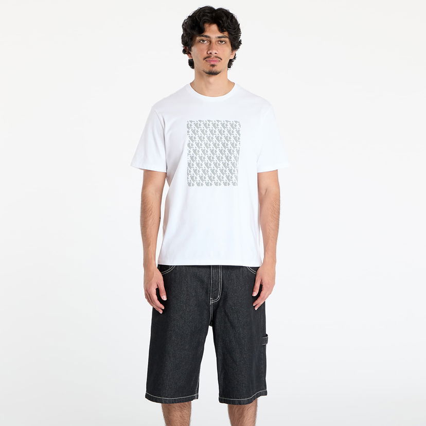 T-shirt CALVIN KLEIN Calvin Klein Jeans Men's Short Sleeve Graphic T-Shirt Vit | LV04RC841G YAA