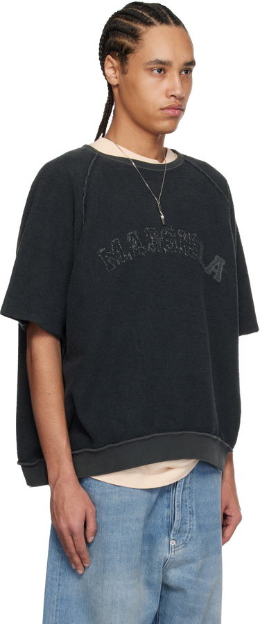 Sweater Maison Margiela Maison Margiela Logo Short-Sleeve T-Shirt Svart | S50GU0229 M25021, 1