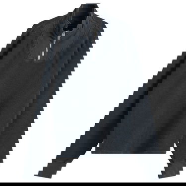 Sweater LES TIEN Inside Out Half Zip Yacht Pullover, Size Large Mörkblå | CF-1149-IO-FB, 1