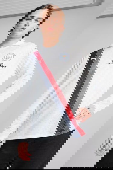 T-shirt Puma KidSuper MCFC Retro Long Sleeve Shirt Vit | 606850-07, 2