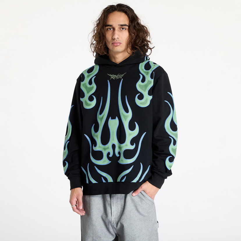 Sweatshirt RIPNDIP Volt Hoodie Black Svart | RNDFAL24115