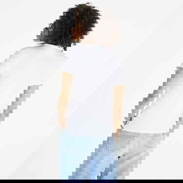 T-shirt Tommy Hilfiger Tommy Jeans Slim Essential Rib Vit | DW0DW17383 YBR, 1