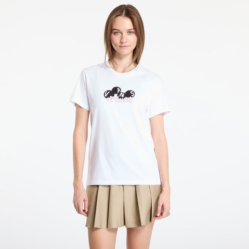 T-shirt Vans T-shirt Rolling SS Bff White S Vit | VN000HHNWHT1
