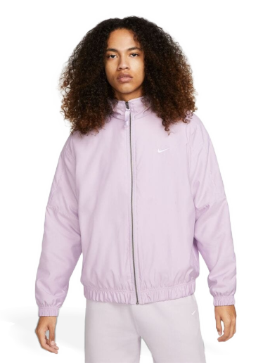 Bomberjacka Nike Solo Swoosh Satin Bomber Jacket Purpur | DN1266-530
