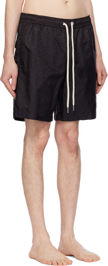 Badkläder Moncler Moncler Monogram Swim Shorts Svart | K10912C000025987H, 1