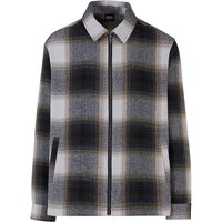 Jacka Urban Classics Urban Classics Plaid Zip-Up Shirt Jacket Flerfärgad | TB6322-04734