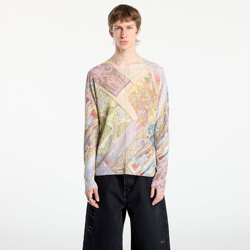 Sweater Diesel Diesel K-Renton Knitwear Long Sleeve T-Shirt Flerfärgad | A19633_0JLCP 7BDA