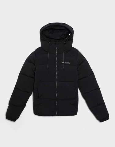 Pufferjacka Columbia Outdoor Puffect Hooded Jacket Svart | 2160511010, 0