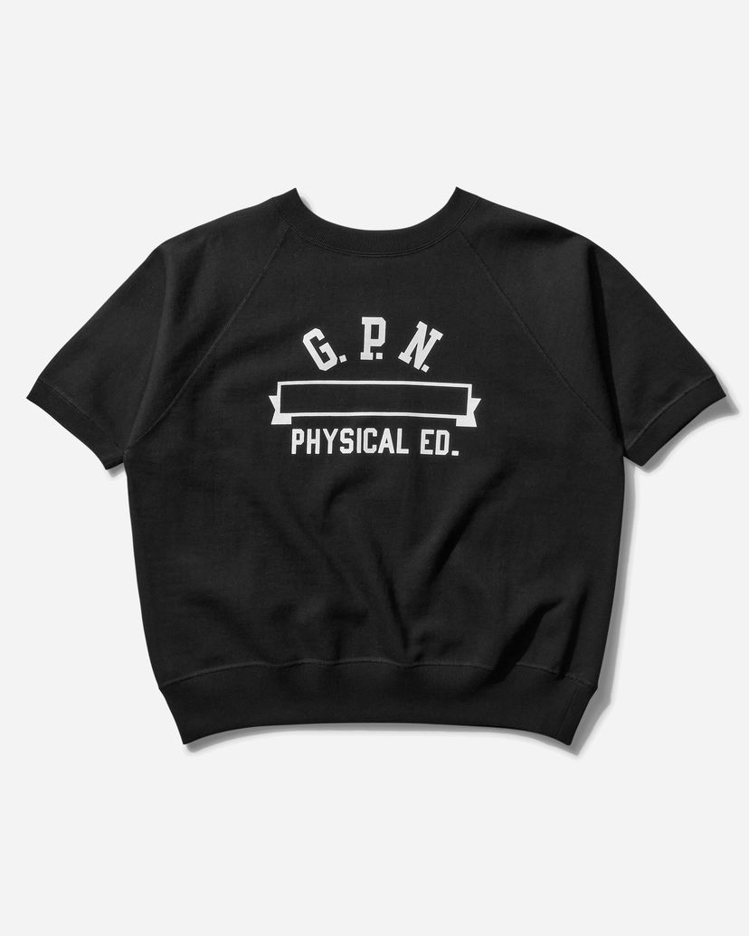 Sweatshirt Champion Short Sleeve Crewneck Sweatshirt Svart | C3B005 X090