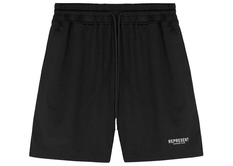 Shorts Represent Clo Represent Owners Club Mesh Shorts Black Svart | M09050-01