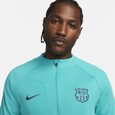 Jacka Nike F.C. Barcelona Academy Pro Third Football Knit Jacket Turkos | DX8470-300, 3