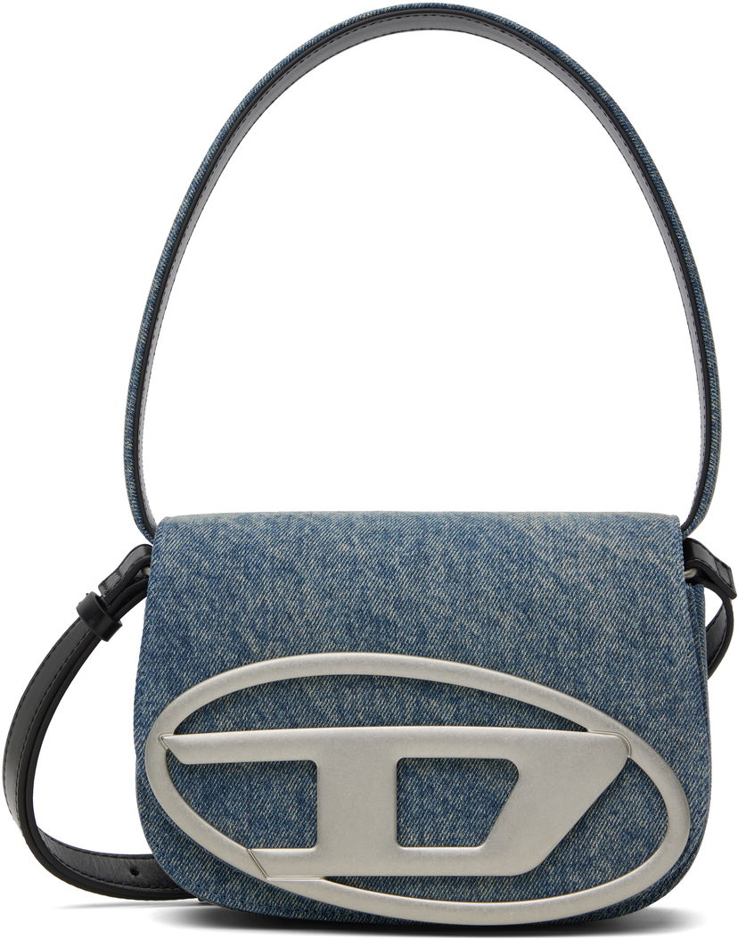 Handväska Diesel Diesel 1DR Denim Shoulder Bag Blå | X08396 P1730