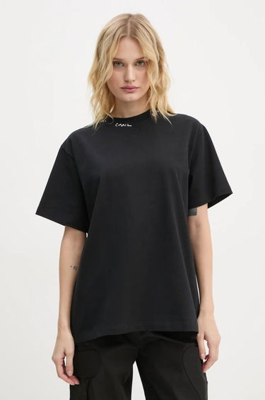 T-shirt HELIOT EMIL Black T-Shirt Svart | AW24.M.09.127.BLK01, 2
