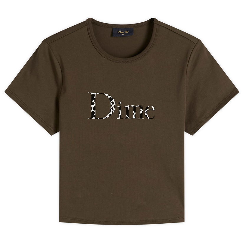 T-shirt Dime Women's Classic Dalmatians T-Shirt, Size X-Small Grön | DIMEFA2513BLK