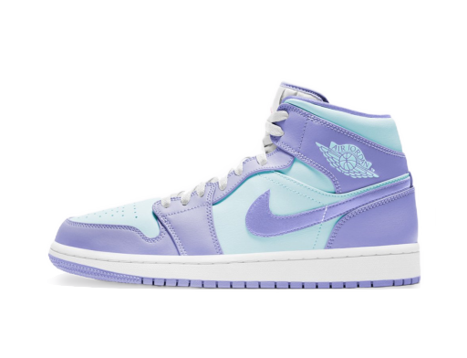 Begränsad upplaga Jordan Air Jordan 1 Mid "Purple Pulse Glacier Blue" Turkos | 554724-500