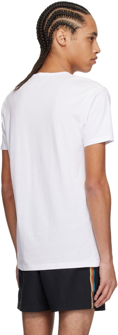 T-shirt Paul Smith Paul Smith Organic Cotton Logo Lounge T-Shirt Vit | M1A-389-M3PK-01, 2