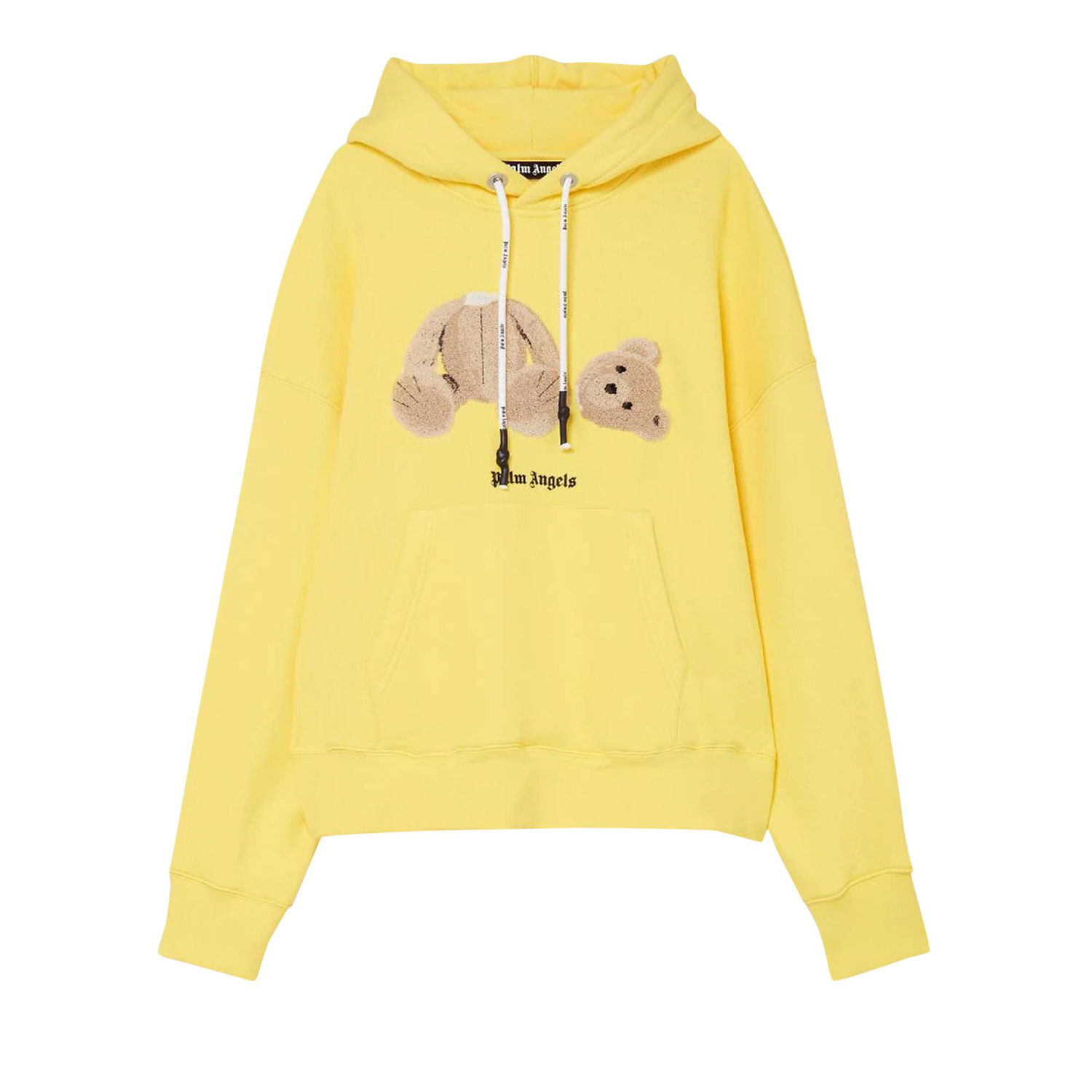 Sweatshirt Palm Angels Bear Hoodie Gul | PMBB058S21FLE0021810, 1