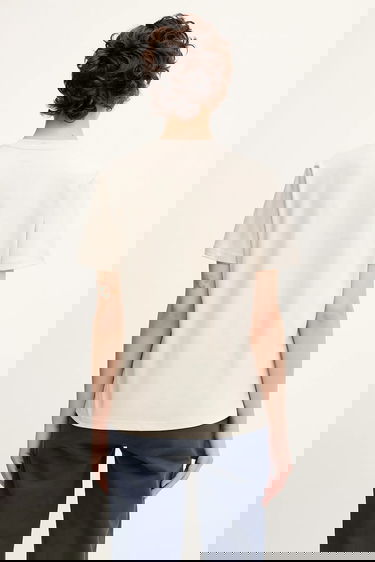 T-shirt FJÄLLRÄVEN Fjallraven Heavy Classic T-Shirt Beige | F14600188, 2