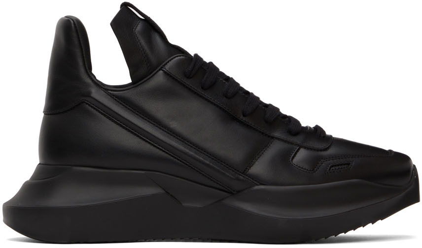 Sneakers och skor Rick Owens Geth Runner Svart | RU02B2814 LPO, 0